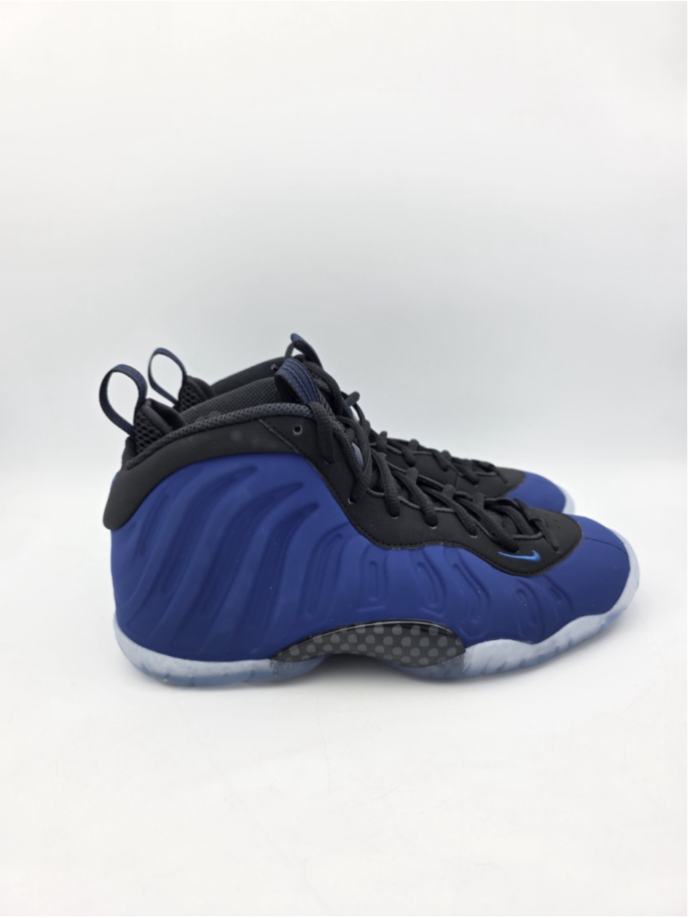 Nike Little Posite One (GS) Basketball Shoes Blue/Black 6Y HQ1959-400